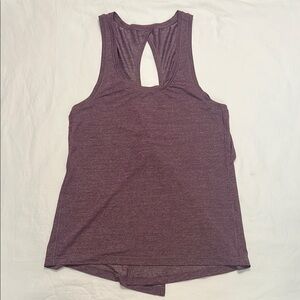 Lululemon Hold & Let Flow Tank Heathered Black Cherry *estimated size XS
